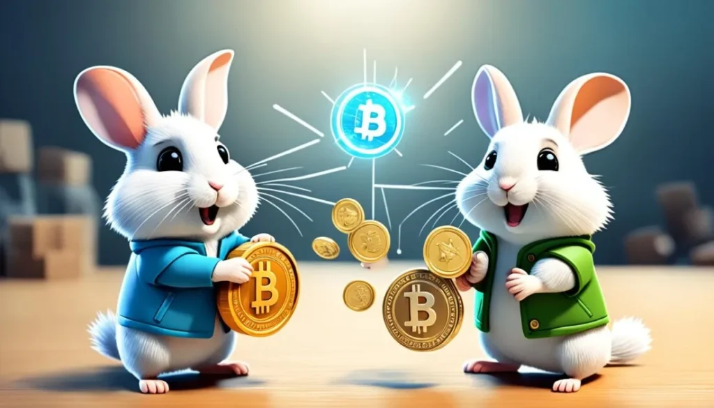 Hamster Kombat and Rocky Rabbit partnerships