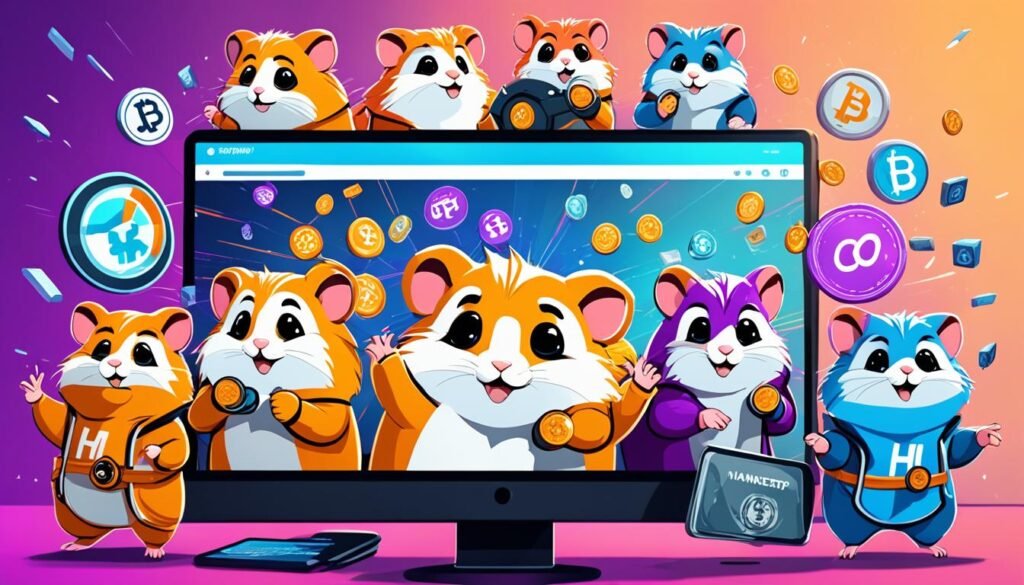 Hamster Kombat community engagement on social media