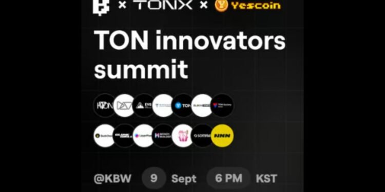 Blum, Yescoin, TONX & TON Innovators Summit Set for September 5 in Seoul