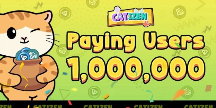 Catizen Surpasses 1 Million Paying Users on Telegram